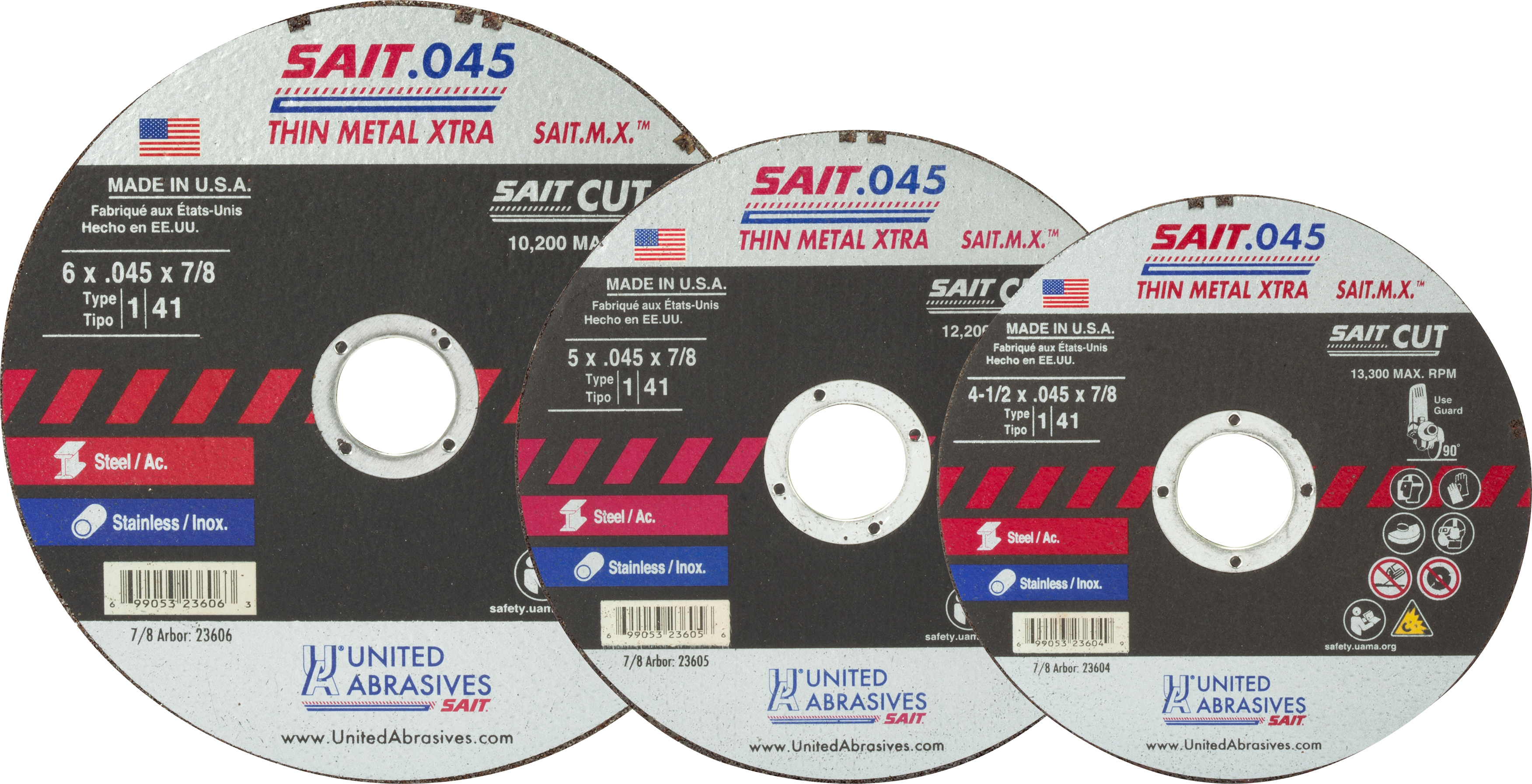 TM 4-1/2 X .045 X 7/8 TMX - Cutting Wheels